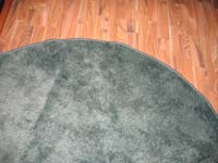 gr&ouml;n rund matta